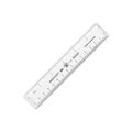 Acme United Westcott¬Æ English and Metric Shatterproof Ruler, 6" Long, Clear 45016****